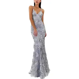 SYHAN 2026 Latest Women's Sexy Backless Mermaid Evening Gown JB669661 - Long Formal Party Wedding Bridesmaid Dress with Sequin Strapless Train X-Line Hugging Silhouette 95/5 Spandex Prom Gala Red Ball Gown - Womenswear, Workwear