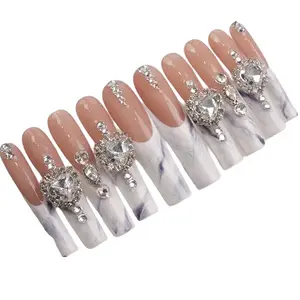 Wholesale high-quality factory-made water decal nail stickers - various sizes and styles 3D full-cover nail art pre-designed