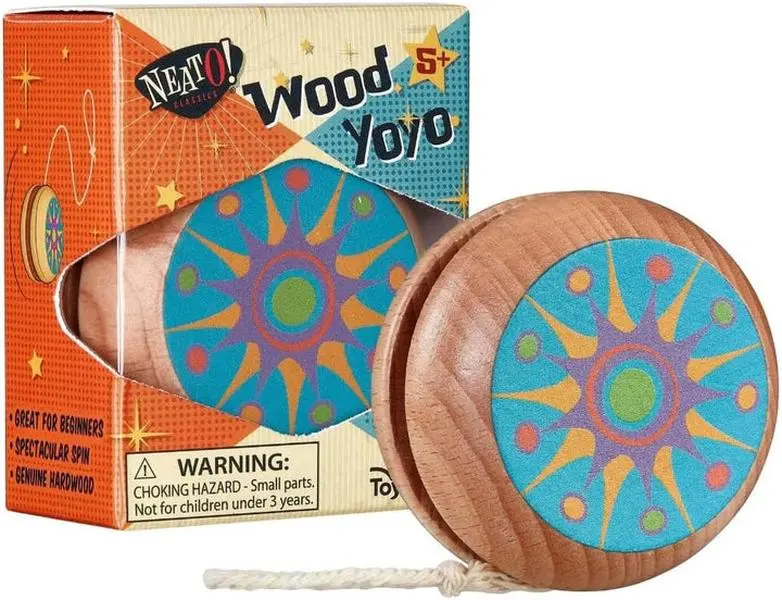 Neato! Wood Yo-Yo Toy for Children