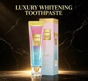 UTOGRU's new packaging boasts a shiny gradient formula of niacinamide for whitening teeth - enhancing your daily care experience