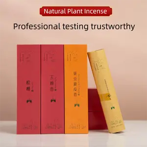 Natural Sleep Aid Incense Sticks Wormwood Sandalwood Agarwood Long Lasting Home Fragrance for Bedroom Calming & Relaxing Professionally Tested aromatherapy