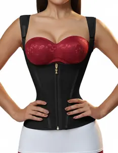 Waist Shapewear for Women Tummy Tuck Shapewearle Workout with Adjustable Shoulder Strap & U-Shaped Design for Hourglass Figure