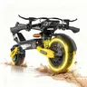 EOEOTWO GT06 Electric Scooter Adults, 40 Mile Range High Speed Off-Road Scooter with 11-inch All-Terrain Wide Tires, Dual Suspension, Foldable Design, LED Display, & High-Strength Frame,outdoorfun