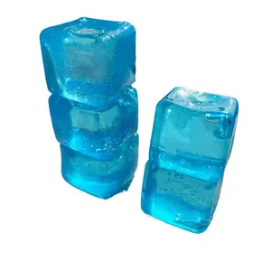 4.5Cm summer cool transparent ice cube simulation maltose kneading creative high value slow rebound decompression vent toy