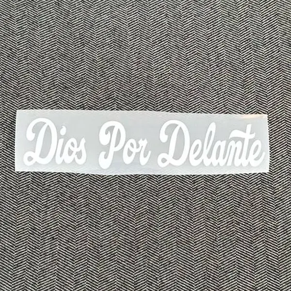 Dios Por Delante vinyl sticker Decorative Sticker Vinyl