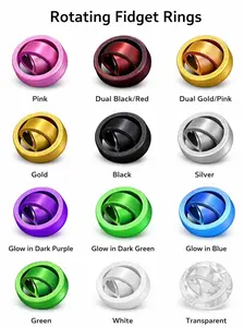 Rotating Rings Fidget Spinner Adult Toy, , Custom 3D Printed