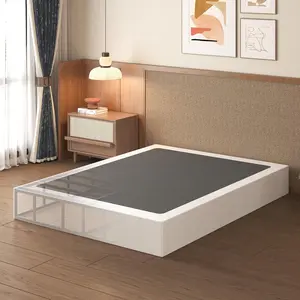 10 Inch California King Box Spring High Profile, Heavy Duty Metal Cali King Box Spring Bed Base with Fabric Cover, Mattress Foundation, Noise Free, Easy Assembly