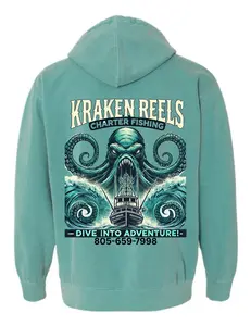 Kraken Reels Ocean Hoodie