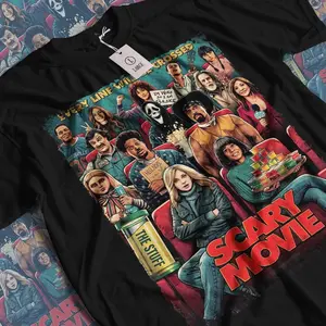 Scary Movie T-shirt: Vintage Horror Movie Unisex Graphic Tee