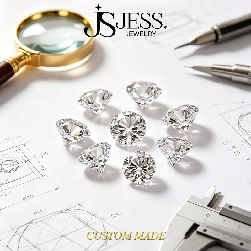 【Customized Exclusive】Synthetic Moissanite Jewelry