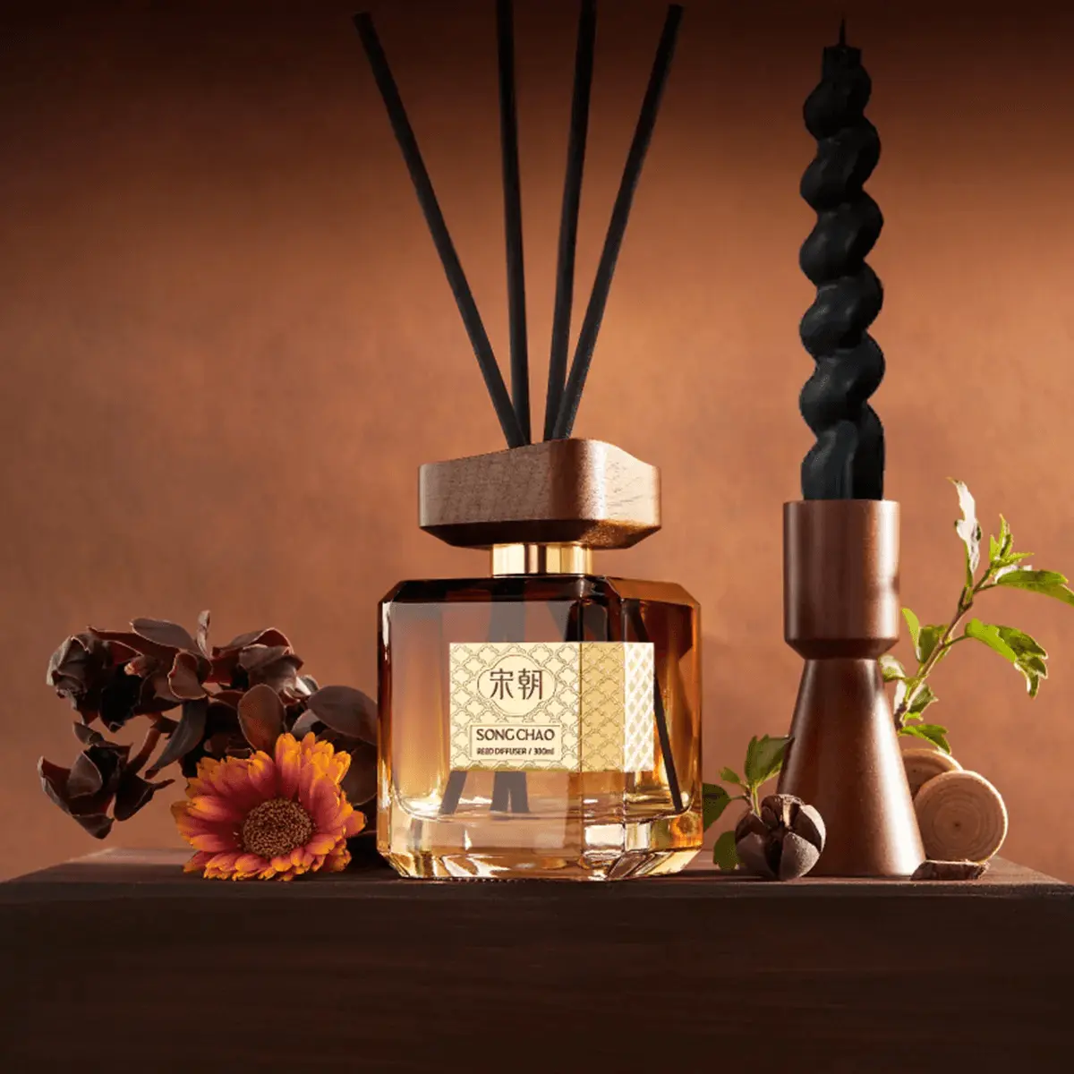 SONG CHAO Marriott/Westin/Four Seasons/Ritz-Carlton Luxury Hotel Aroma Diffuser - Marriott Inspired Reed Diffuser, 300ml Long Lasting Fragrance for Home & Office