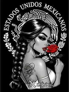 Chola - Notes: 200 Lined Page Notebook  Chicana Notebook