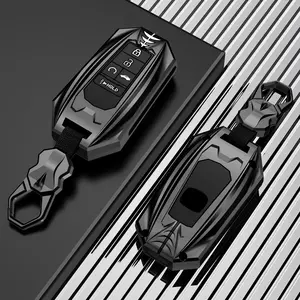 5 Buttons-for Honda Key fob Cover Keychain Full Cover Protection,Key fob case Compatible FOR Honda FOR Accord FOR Civic FOR CRV FOR HR-V Pilot Passport Insight EX EX-L Smart Remote Key 2023 2024 2025