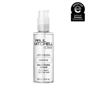 Paul Mitchell Clear Smoothing Serum - Sensitive Formula for Frizz Control & Split End Sealing - 0.85oz Lightweight Primer