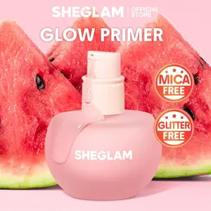 SHEGLAM Melon Melt Niacinamide Serum Primer Hydrating Brightening Makeup Base Lightweight Smooth Pore Minimizing Long Lasting Dewy Finish Face