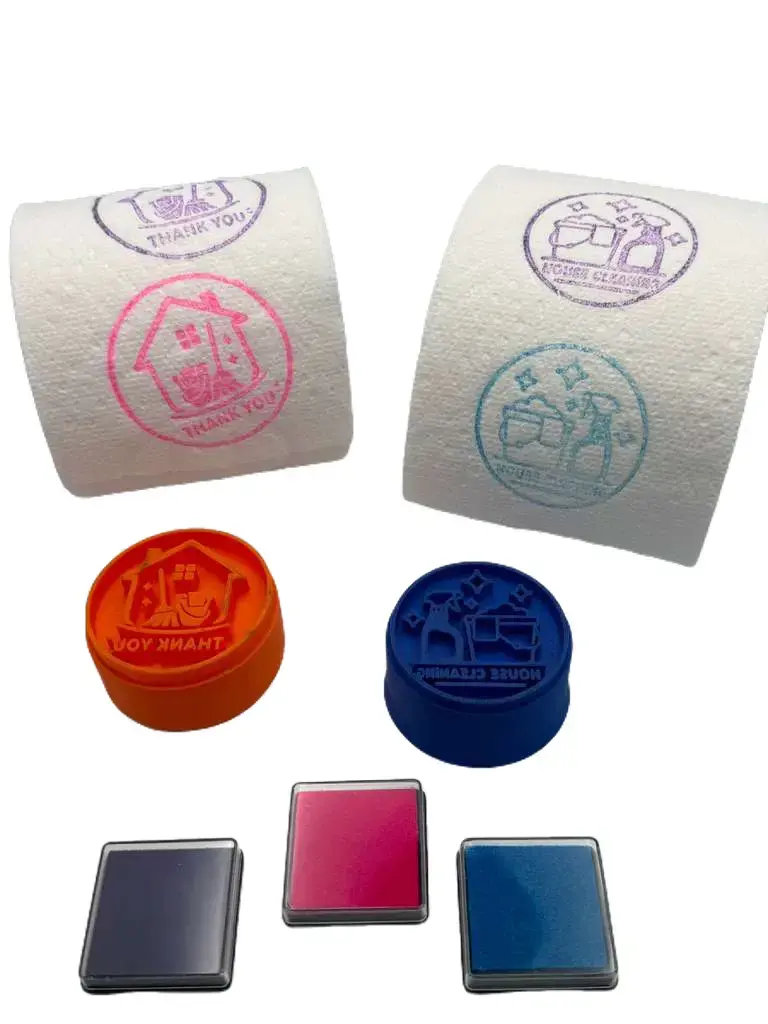 Custom toilet paper stamp Custom toilet paper stamp