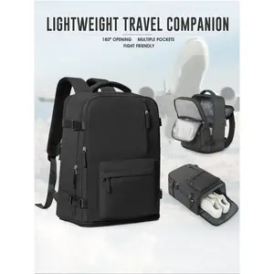 Casual Large Capacity Travel Backpack, Multi-functional Computer Bag, Business Multi-functional Computer Bag, Overnight Travel Backpack, Travel Laptop Backpack, Multifunction Backpack