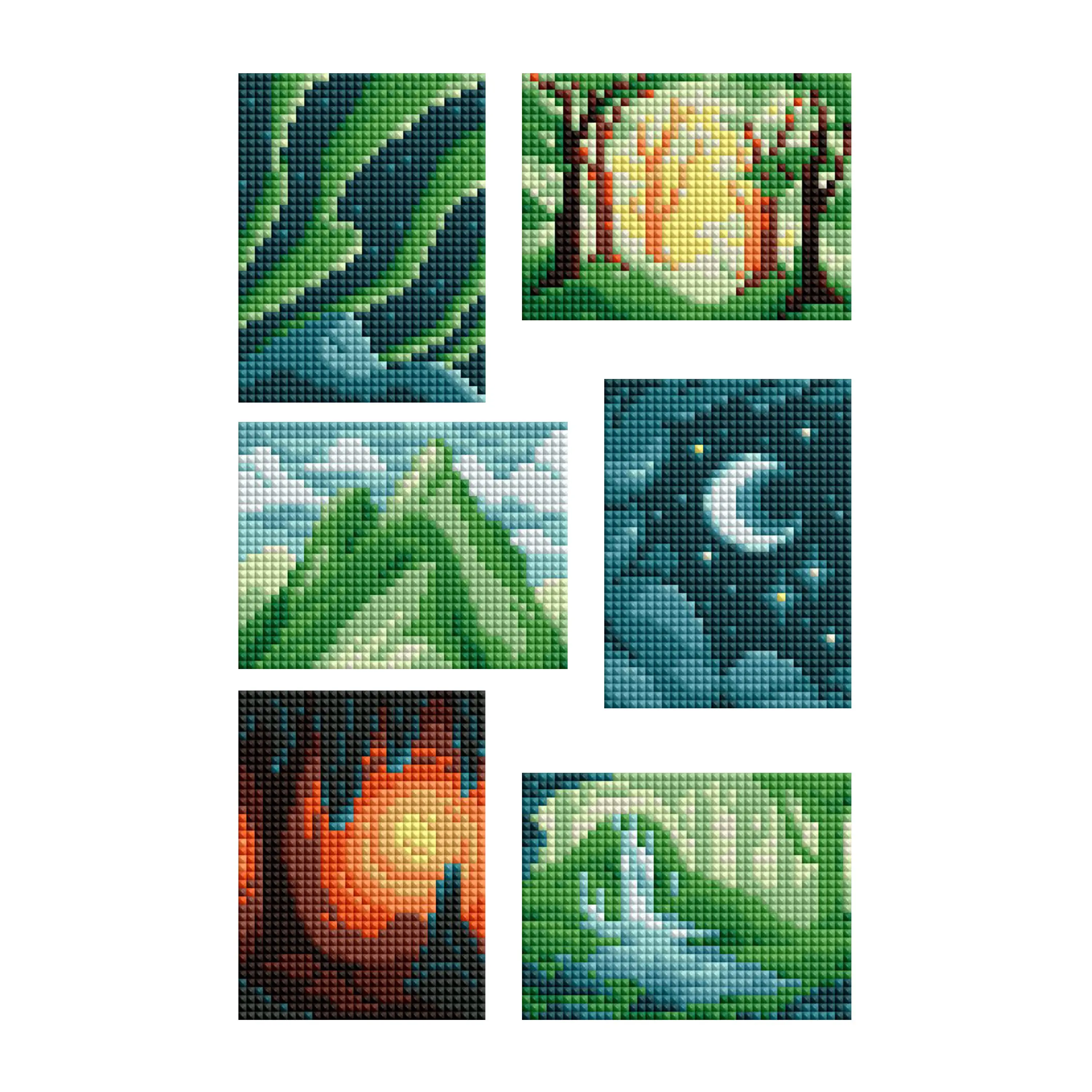 Diamond Art Club® Mini Dazzles™ - Wonders of Nature Part 2 Diamond Painting Kit