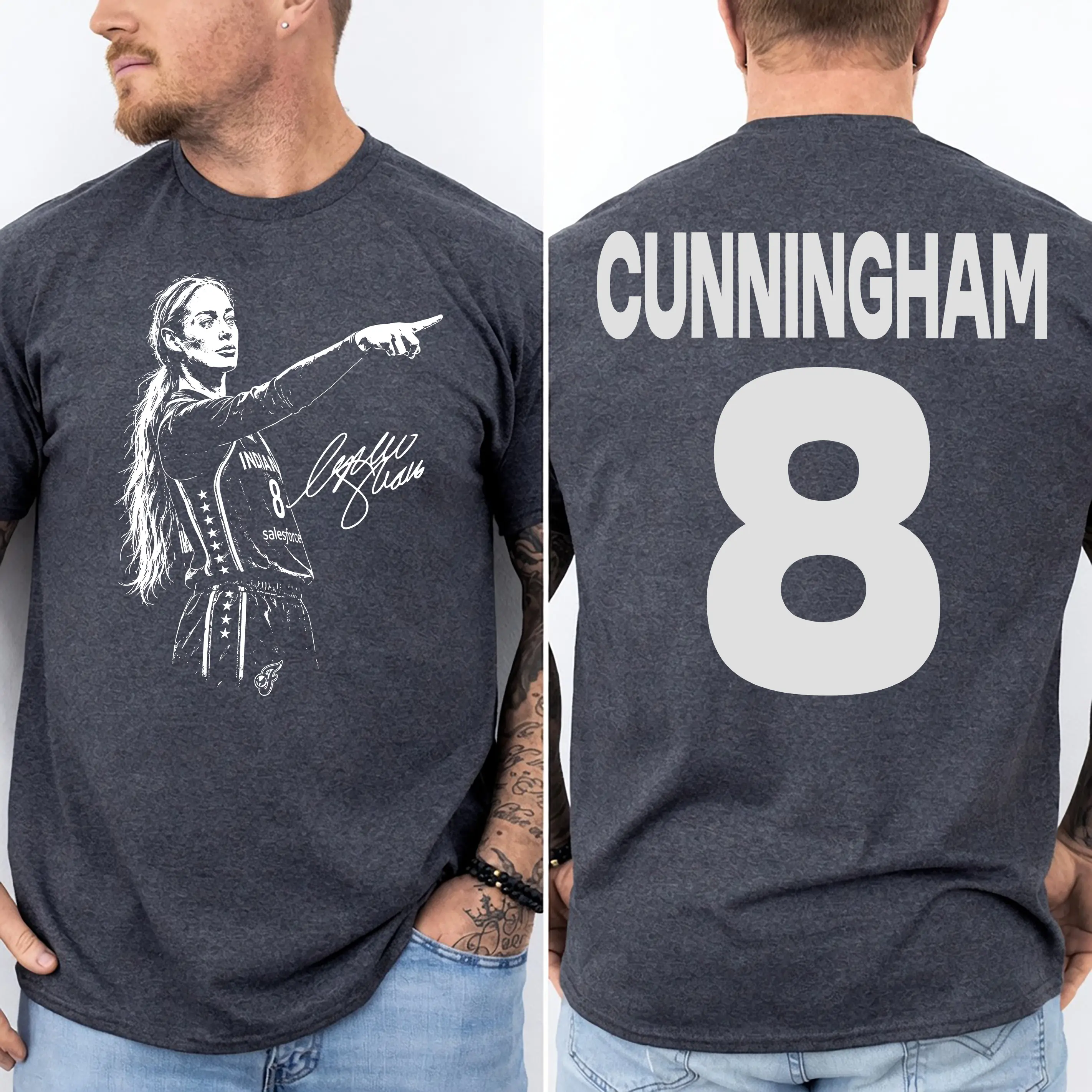 Sophiee Cunningham Point Signature 2-sided Shirt, Vintage Point God T-Shirt for Fans