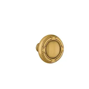 Emtek 8531RBK Dummy , Quincy Rosette , Ribbon and Reed Knob