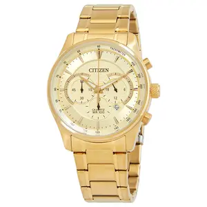 Citizen Men's Gold tone Stainless Steel Chronograph Watch - AN8192-56P