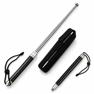 Alpha Gear 37" Collapsible Hiking Stick, Lightweight Aluminum Trekking Pole for Balance & Support, Anti-Slip Walking Cane, Father's Day Gift
