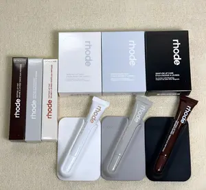 [Buy 1 Get 1] Trendy Rhode Lip Case for iPhone – Snap-On Phone Cover with Lip Balm Slot, Viral TikTok Style