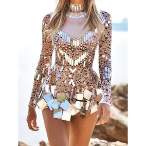 Mirror Nightclub Party Dress