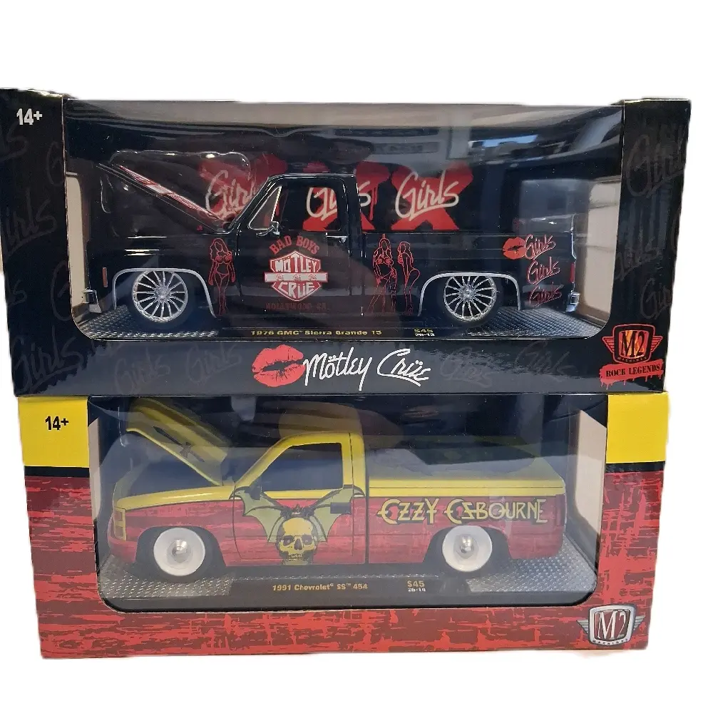 M2 Machines 1:24 scale Rock Legends Diecast Collectible "You Pick"