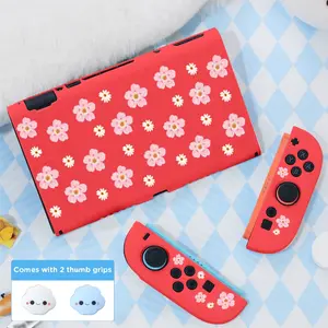 Suitable for Nintendo Switch 2 case, removable cover, TPU soft shell, with two thumb joystick caps, 2025 new model, 7-inch protective case, Switch Accessories, Game console accessories, multiple colors available, perfect for gifts