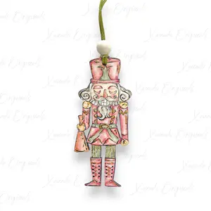 Pink Nutcracker Ornament