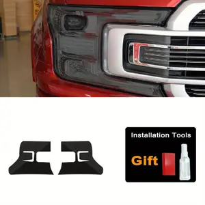 Ford F150 Raptor Svt 2015-2020 Headlight Protection Film, Pre-Cut Tpu Sticker, Transparent or Smoke, Durable Car Accessories