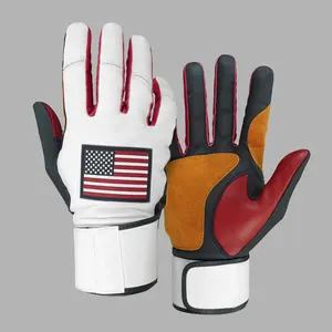 USA Flag Baseball Batting Gloves