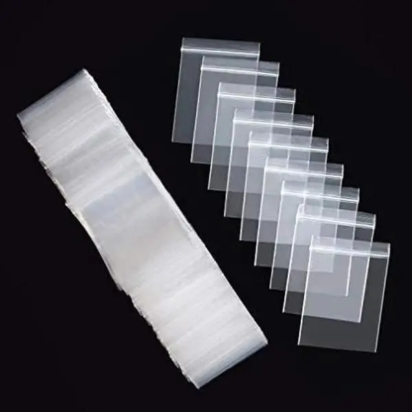 200Pcs Small Plastic Bags for Pill 2 x 3 Inches | Small Zip Bags for Pills | Mini Zip Bag | Jewelry Pouch | Tiny plastic Bag for Jewelry | Little Baggies