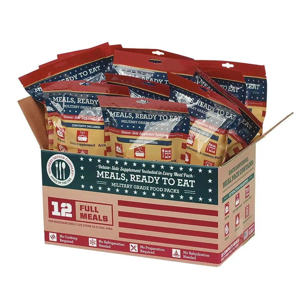 Milspec MRE Deluxe – Complete Meals Ready to Eat