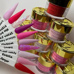 COLLECTION 10 PCS PINKY Acrylic for nails