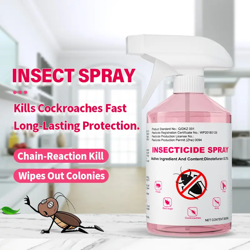 Effective Bug Spray - Kills Ants, Roaches & Pests (300ML Insecticide)