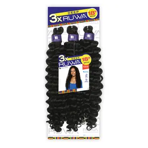 Sensationnel Braids African Collection 3X Ruwa Pre-Stretched Deep 18"