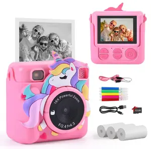 Mini unicorn kids camera- digital point and shoot camera for children