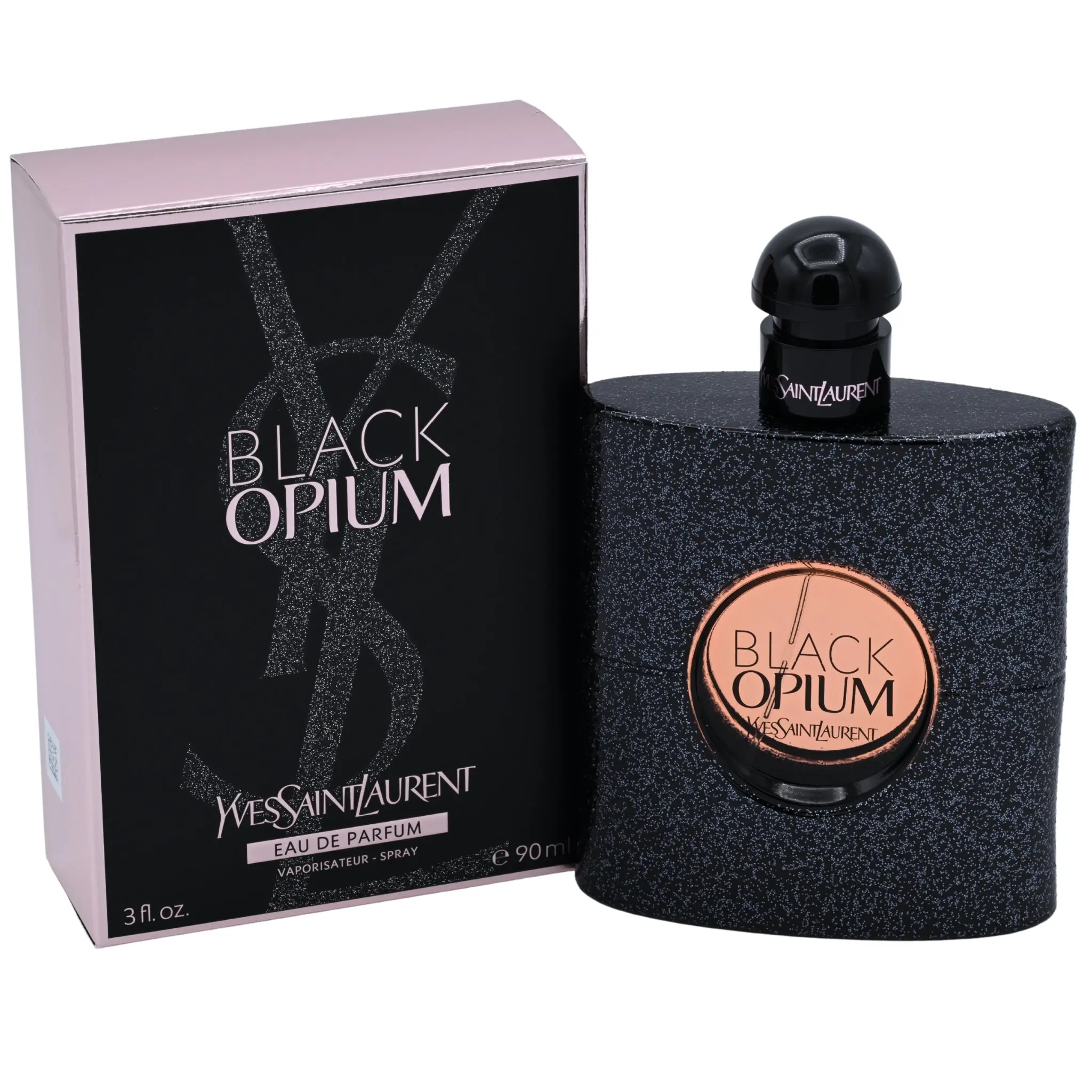 Yves Saint Laurent Black Opium Women's Eau de Parfum (EDP) Fragrance, 3 fl oz, New in Box, Noir Women's Fragrance, Coffee-Flavored Women's Fragrance