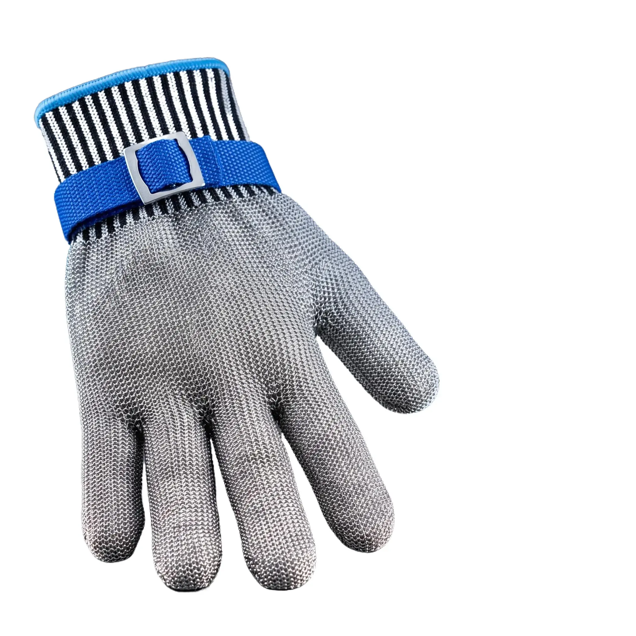 ANSI A9 Finger Knit Cut Gloves - High Protection Multifunctional Grip Work Safety Glove for Kitchen Cooking, Butcher Meat Cutting (Pack of 1), Multifunctional Safety Gloves