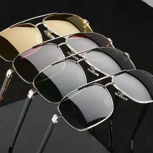 Polarized Aviator Sunglasses Full Rim TAC Lens TR90 Frame Unisex UV400 Protection
