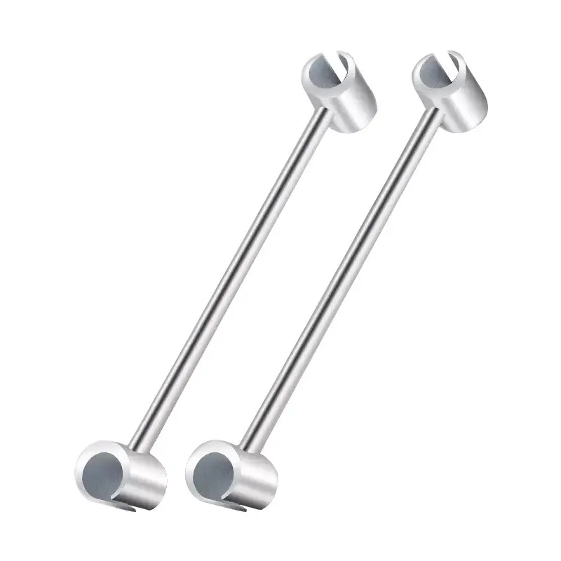 Durable High-Strength Steel Door Hinge Adjustment Rod Set - Low-Effort Fine Tuning Tool for Indoor Doors, Essential Carpenter Repair Metallic Hardware Hinges with Reliability