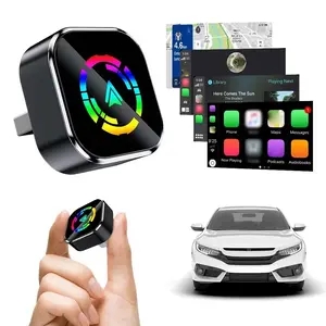 Mini Wireless Carplay/android Auto Adapter, Portable Bluetooth-compatible Connector, Compatible with Apple and Android Phones, Volvo, Mercedes, Kia, Volkswagen, Carplay Stick