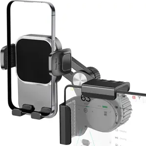 Phone Mount for Tesla Model 3/Y/Cybertruck Screen Adjustable Phone Holder for Tesla Model 3 and Y Accessories Compatible with iPhone 17 16 15 14 13 Plus Pro Max Series