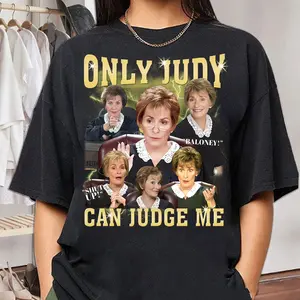 Only Judy Can Judge Me Shirt, Only Judy Can Judge Me Tee, Only Judy Shirt For Women, Shirt For Gifts, Unisex T-Shirt, Short Sleeve Tee Top Womenswear