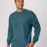 Hanes Ultimate Heavyweight Fleece Crewneck Sweatshirt Long Sleeve Pullover Warm Comfortable Ribbed Classic Top