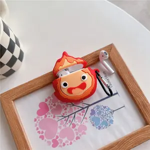 Cartoon Hot Fire Cover for AirPods 4 Case 2024 Silicone Earphone Case for AirPods Pro3 Headphone Cover for AirPods 3 Pro2 1 Case