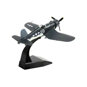 Airplane model F-4U Corsair 1/72 metal fighter