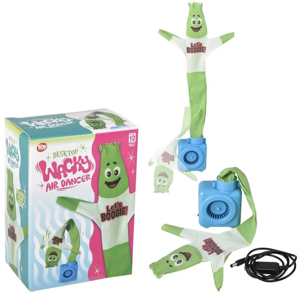 Wacky Waving Inflatable Tube Man Desktop Toy – Mini Air Dancer with USB Power 💨 Funny Office Gift